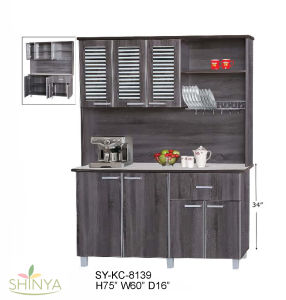 [PRE-ORDER] Shinya Modern Tall Kitchen Cabinet