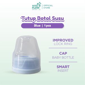 Vitaflow Tutup Botol Susu Blue