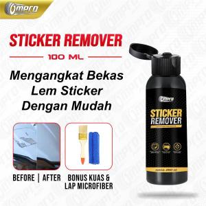 Stiker Remover Sticker Remover Penghilang Lem Bekas Stiker Motor Pembersih Lem Penghilang Bekas Stiker Dan Lem Penghilang Lem Stiker Sticker Stiker Remover Spray Ompro Sticker Remover 100Ml Cairan Pembersih Bekas Lem Stiker Striping Motor