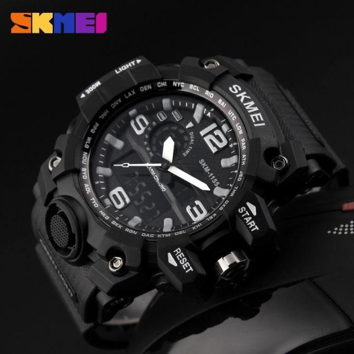 SKMEI 1155 Fashion Multi-function Waterproof Outdoor Sports Watch Lazada  PH