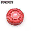 SEMSPEED Motorcycle CNC Front Brake Master Fluid Cover Tank Reservoir Cup For CFMOTO 450SR 2022-2023 2024. 