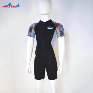[Legend1] Kids Surfing Wetsuit 2.5MM Neoprene Diving Suit For Boys Scuba Thermal Swimsuit for Girls Thick Swimsuit For Kayak Free-diving