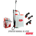 MANUAL SPRAYER 16 LITER SEMPROT HAMA MANUAL HAND SPRAYER 8L - 16L - ALAT SEMPROT HAMA TANAMAN KUALITAS PREMIUM - Redfox Pompa Semprot Hama Manual 16 L Tengki/Tangki Semprot Hama. 
