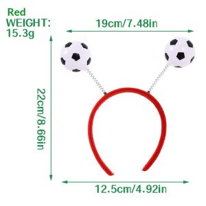 LAZ nigori fan hâm mộ bóng đá Headband với Quả bóng đá nảy-Phụ kiện dự tiệc vui vẻ cho lễ kỷ niệm cúp thế giới