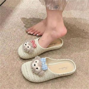 [Free Shipping] WomenS Summer Outdoor Slip-On Mules 2026 New Bohemian Cute Hello Sandals