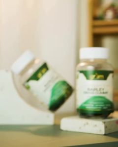 GRAM Essentials Organic Barley Grass Gummies – Spirulina Chlorella & Artichoke Formula (60 Pcs)