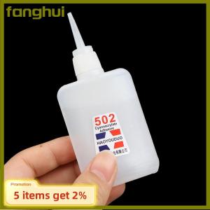 fanghui 40ml Quick-drying Super Glue 502 Instant Strong Adhesive Toys Crafts Shoes Paper Wood Plastic Fast Repairing Glue Universal