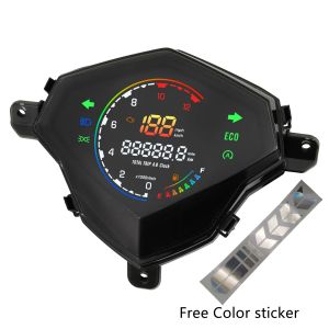 Motorcycle Speedometer RPM Meter Digital Instrument Dashboard For YAMAHA Mio125 MIO i125 Mio110 Mio M3 METER DIGITAL Odometer
