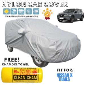 Nissan X-Trail Nylon Car Cover Waterproof Lightweight Car Cover For Regular SUV with Chamois Towel