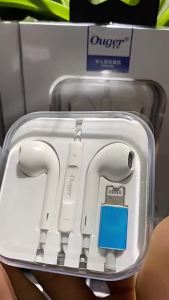 Ou Ge G35 Stereo sound effect intelligent noise-canceling heavy bass earbuds compatible with x Pop-up Crystal Earphones