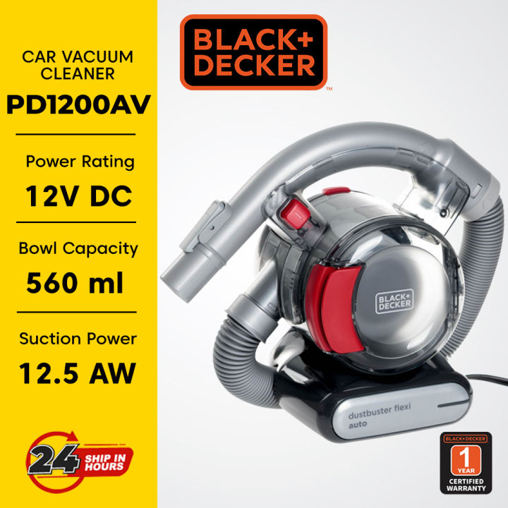 BLACK & DECKER CAR VACUUM PD1200AV 12V Lazada