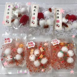 K0Y9VB4G Food Theme Crunchy Squishy Ball Crunch Sound Sensory Fidget Squeeze Bag Boys Girls Pinch Crispy Handmade Balls Kids Adults