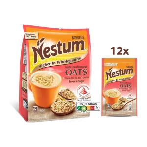 Nestum Oats 3In1 Cereal Drink - 12 Sachets