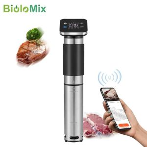 [BH 1 năm] Máy nấu chậm Sous Vide Thương hiệu BioloMix cao cấp Mỹ SV-9008 Màn LED cỡ lớn - Hàng nhập khẩu chính hãng