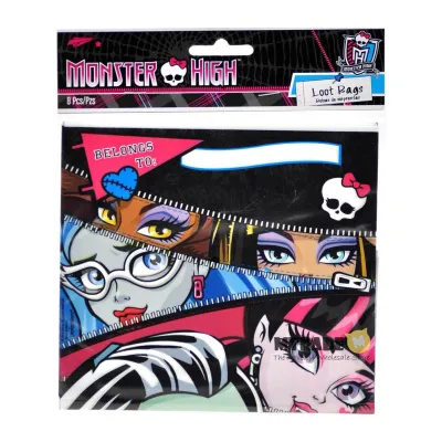 Amscan Monster High Loot Bags 8 PCS/pack