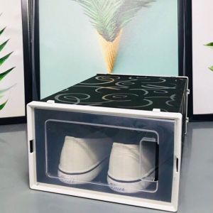Hộp Đựng Giày Dép Nắp Ngang Tiện Lợi Tủ Để Giày Dép Lắp Ghép Thông Minh Giá Treo Giày Dép Đa Năng