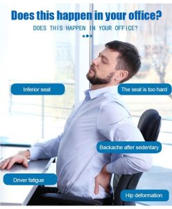 Gel Seat Cushion/Egg Cushion/Honeycomb Breathable Office Chair Cushion/Cooling Gel Pad/Car Driver Summer Use/Multi Function/Factory Direct