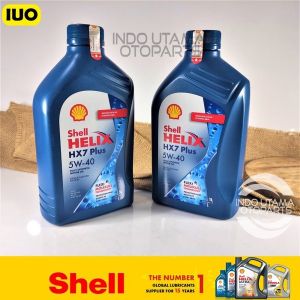 Oli Mesin SHELL Helix HX7 5W40 Original Full Synthetic API SN 1 Liter
