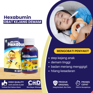 Obat Step Kejang Anak Obat Kejang Anak Kejang - Kejang Demam Pada Anak Penyembuhan Ayan Epilepsi Balita Obat Demam Tinggi Obat Hilang Kesadaran Madu Penurun Panas Tinggi Badan Meriang Menggigil - Walatra Hexabumin
