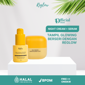 Reglow Skincare Dr Shindy Cream Muka Glowing 1 Paket Serum Jerawat Dan Bruntusan