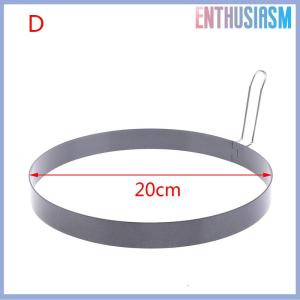 【Enthusiasm】🌟🌟【Hot Sale】🎈 9 10 15 20cm Pancake Ring Mold Metal Fried Egg Shaper Non Stick Egg Cooking Ring