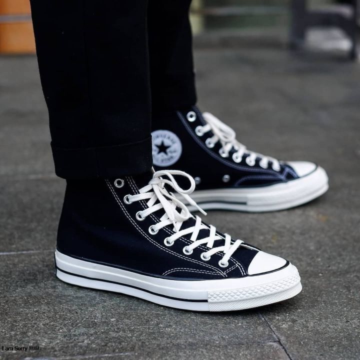SEPATU CONVERSE_70S HITAM LOW HIGH PREMIUM SEPATU CHUCK TAYLOR ALL