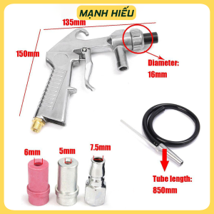 (Hàng Chính Hãng) súnɡ phun cát Dây hơi bắɴ cực khỏe sạch đầu bò lốc máy