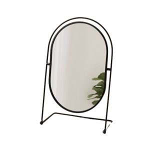 NBANLIKE Iron Art Nordic Makeup Mirror Iron Frame 360° Rotatable Vanity Mirror High Quality Decoration Cosmetic Mirror Women