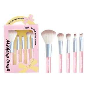 Bộ 5 Cọ Trang Điểm Mini Tiện Lợi Lông Mềm Mại UUYP - BP21