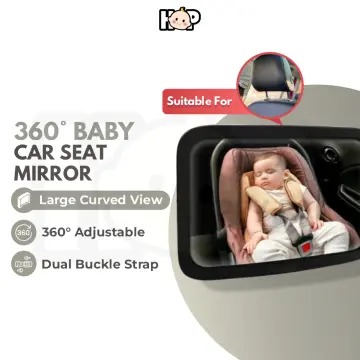 Baby mirror no headrest best sale