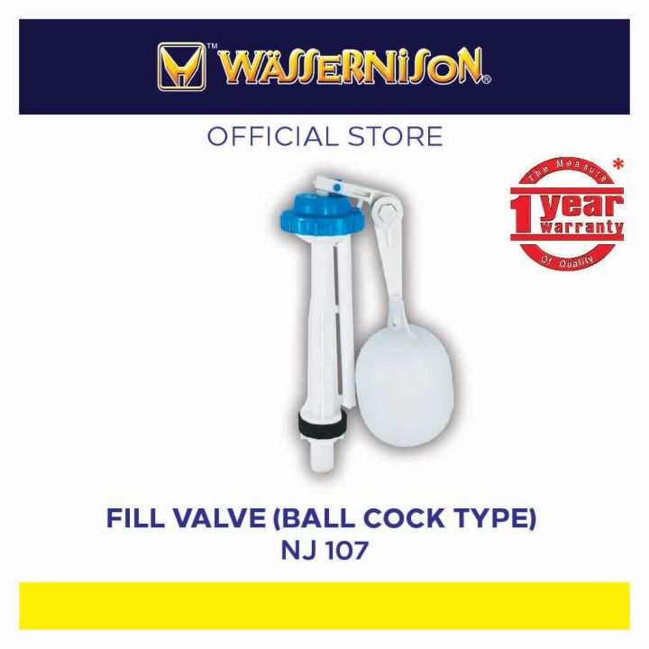 Wassernison Fill Valve (Ball Cock Type) | Lazada PH