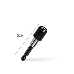 Hex Shank Screwdriver Drill Bit Holder 60/100/150mm Hexagonal Handle Quick Release Self-Locking Extension Bit Socket Adapter Power Tool