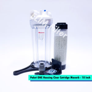 Paket ONE Housing + Catridge Maxorb 10 inch - Filter Air