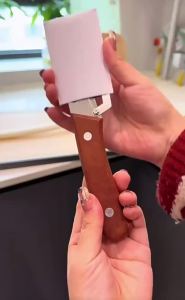 Multifunctional 3-in-1 Peeler & Slicer Household Fruit Vegetable Potato Peeler with Bottle Opener Stainless Steel Wood Handle Kitchen Tool