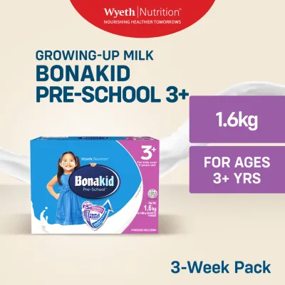 BONAKID PRE-SCHOOL 3+ Growing-Up Milk Powder for Children 3+ Years Old 1.6kg