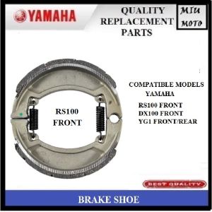 YAMAHA RS100 FRONT DX100 FRONT YG1 FRONT/REAR BRAKE SHOE - MIUMOTO