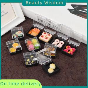 Beauty Wisdom 1:12 Dollhouse Miniature Dessert Cake Model Food Scene Model Decor Accessories