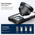 NEEWER LS-59 85mm HD Telephoto Phone Lens, for 17mm Thread Lens Mount, for iPhone 16 15 Pro Max Samsung S25 S24 S23 Ultra. 