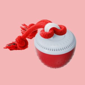 DGFDF Random Path Smart Pet Toy Ball Bite Resistant USB Charging Interactive Dog Toy Ball Funny Electronic Active Rolling Ball Puppy Training
