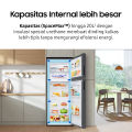 Samsung Kulkas 2 Pintu dengan Bespoke Design, Ungkep Compartment dan AI Smart Things, 348L - RT35CB56408ASE. 