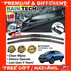 Taiwan Silicone Wiper MITSUBISHI TRITON 2015-2022 (22/18) RAIN-TECH RAZOR HYBRID Aerodynamic Car Wiper