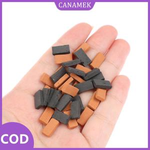 CANAMEK✨ 50Pcs Dollhouse Brick Model DIY Miniature Building Landscape Modelling Brick Toy