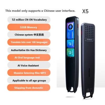 【Ready Stock】 Youdao Dictionary Pen 3 X5 flagship model portable scanning Translator student learning Chinese/English assistant