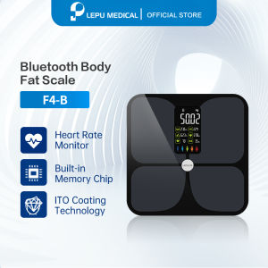 Lepu Bluetooth Body Fat Weight Scale Weight Machine Body Fat Weight Scale High Accuracy 15 Body Composition Penimbang Berat Badan Digital Timbang Digital Scale 体脂秤 F4