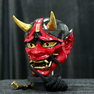 Mặt nạ hóa trang Mặt nạ Halloween nhật bản Mặt nạ Mặt nạ hoá trang quỷ trang phục Mặt nạ Mặt nạ Mặt nạ che cả mặt dụng cụ tiệc