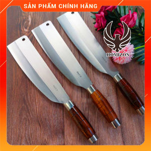 Dao bếp chặt gà vịt chất thép Trắng Nhật chống rỉ sắc bén