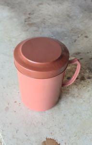 Mitra Loka Mug Besar Jumbo Tutup 800mL TTM Gelas Plastik Besar