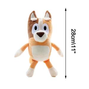 1pcs 28-40cm Bluey Stuffed Toy Bluey Christine Heeler Bingo Heeler Doll Soft Stuffed Plush Toys Bluey for Kids Birthday Gifts