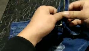 HOPEU Fashion Ripped Washed Men Jeans Skinny Slim Fit Elastic Denim Jogger Jeans New Style Pants for Men Straight Frayed Stretch Trousers Mens Casual Pants 牛仔裤男㏇0704