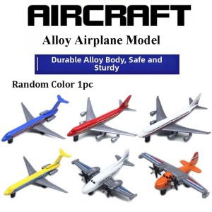 CHUN053634 1/6pcs 1:64 Máy bay chiến đấu đúc loại Nhiều màu sắc loại Nhựa Máy bay vận tải Bộ mô hình máy bay chở khách Trang trí nhà cửa